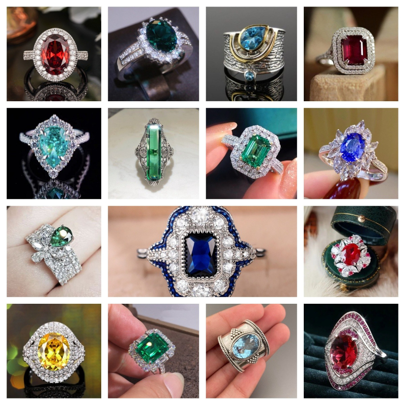 Luxury Lifestyle Magazine - Stacked Style Light Luxury Zircon Ring