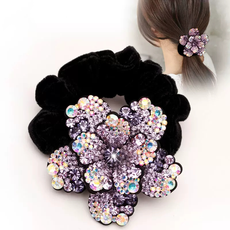 Women Rhinestone Scrunchies Ve – обзор и цена Velvet Jewelry Box