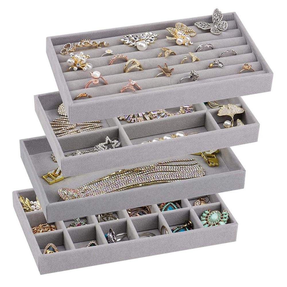Drawer Box Stackable Velvet Je – обзор и цена Velvet Jewelry Box
